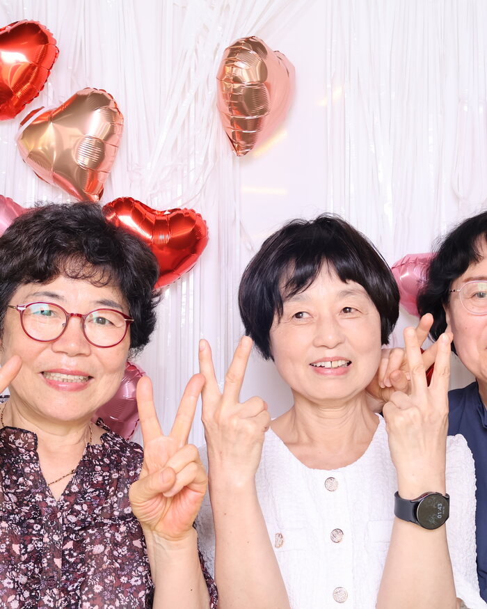 결혼식 감사장 화면 예시